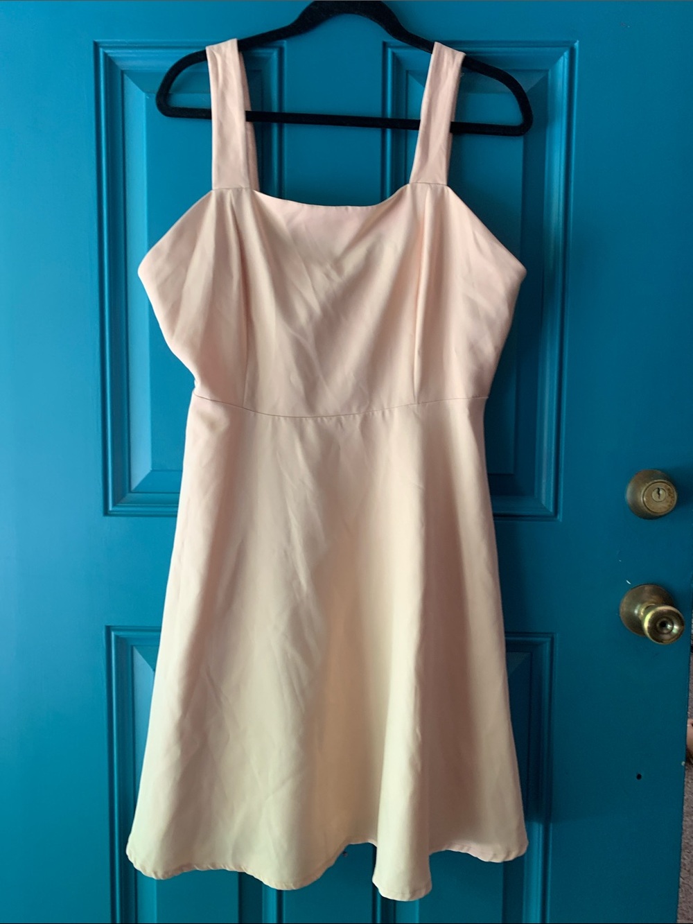 Baby Pink Sleeveless Dress